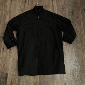 Daniel Cremieux Men’s Trench Coat XL Rain Jacket  Wool Blend Flannel Lining